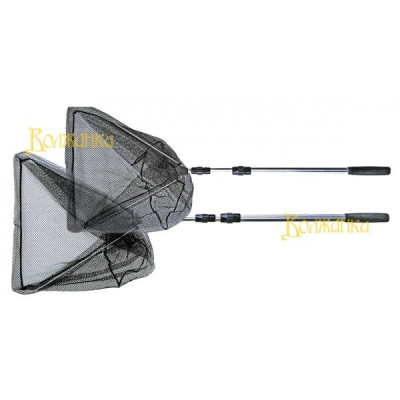 Подсачек телескопический, складной Волжанка 2.7м латекс (замок металл) B-860273ML - фото, цена в Магазин товаров для рыбалки и туризма - Fishers.by